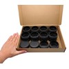 SKIR'CO Pack of 20 Round Pipe Inserts 60 mm Fence