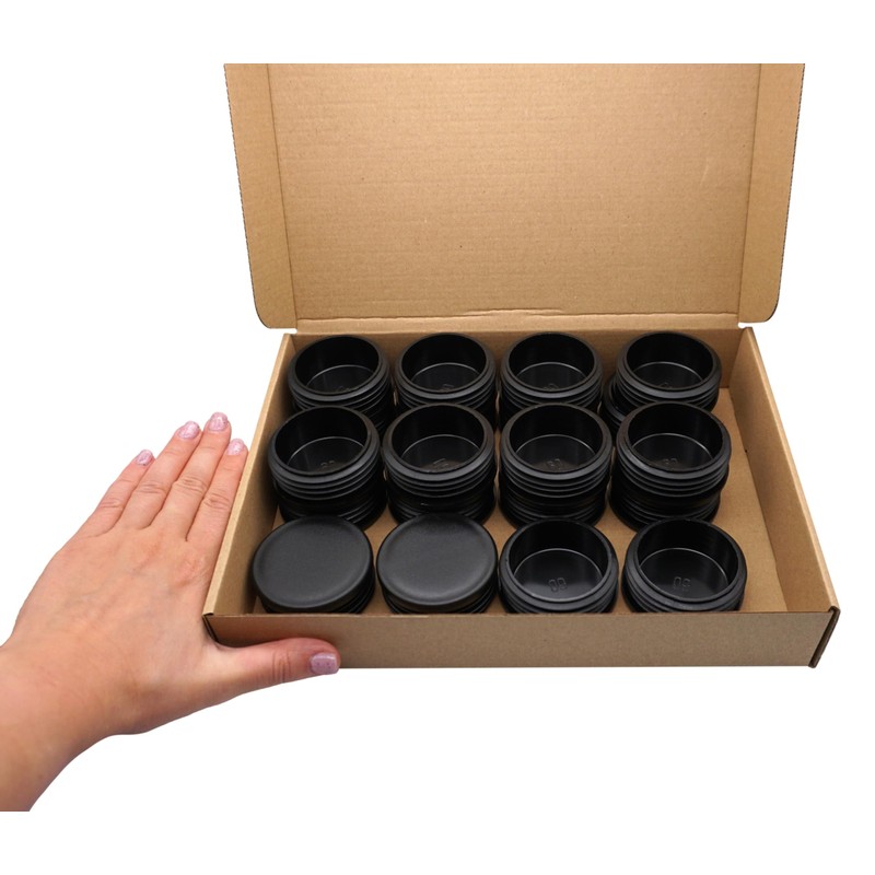 SKIR'CO Pack of 20 Round Pipe Inserts 60 mm Fence