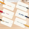 300 Blank Notebooks, Mini Word Card with Keychain, Vocabulary Book