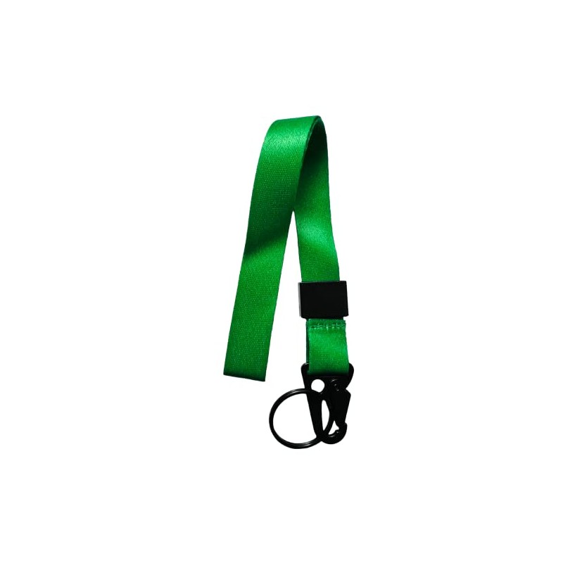 PAC Supplies Global Colourful Wrist Strap Lanyard With Keyring -