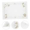 DOITOOL 1 Sheet Transparent Cutting Mat for Crafts Reusable Self