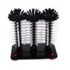 Glass Washer with 3 Glass Washing Up Brushes 18 cm