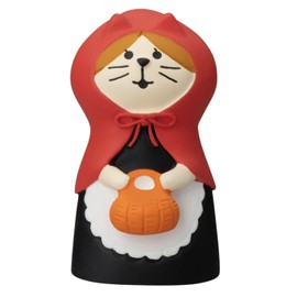 Décor Concombre ZHW-86005H Red Riding Hood 1.2 x 1.2 x 2.0 inches (30 x 30 x 50 mm)