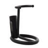 Golddachs Shaving Brush and Apparatus Holder Metal Matt Black