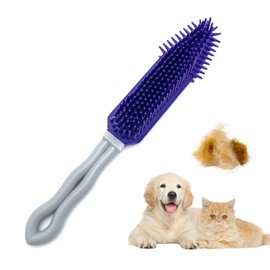 MDSTYLE Pet Hair Remover for Car Couch Clothes Furniture - Dog & Cat Fur Lint Removal Brush Soft Rubber Bristles