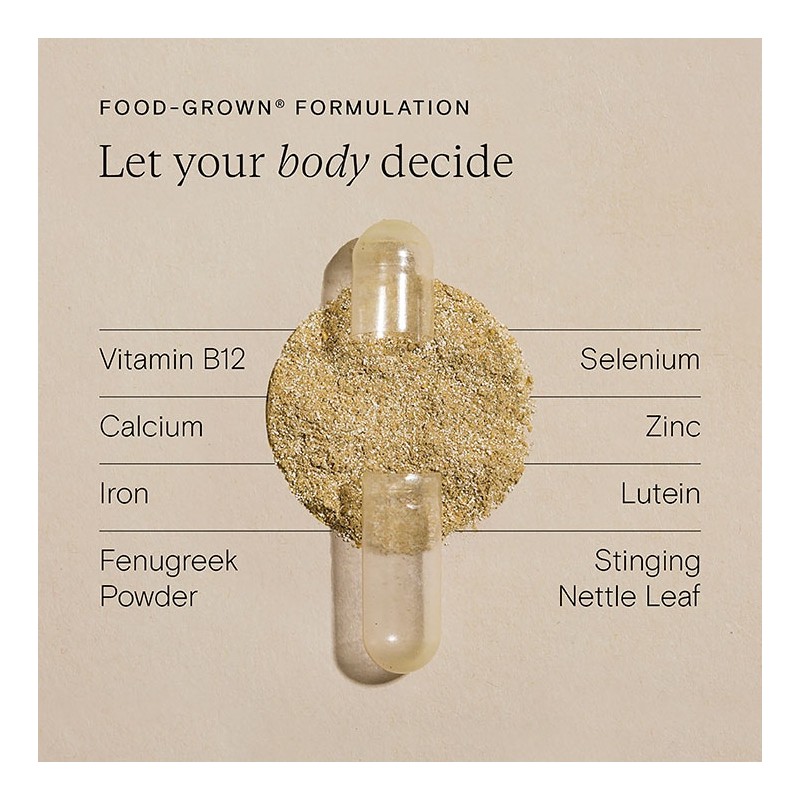 Wild Nutrition Food Grown Breastfeeding Support for Women 90 Capsules