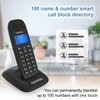 HelloBaby DECT 6.0 Cordless Phone for Home/Office with 2 Handsets,