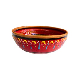 Cactus Canyon Ceramics Spanish Terracotta Deep Serving Dish