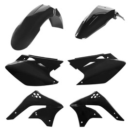 Acerbis Replica Plastic Kit Black for Kawasaki KX450F 2006-2008