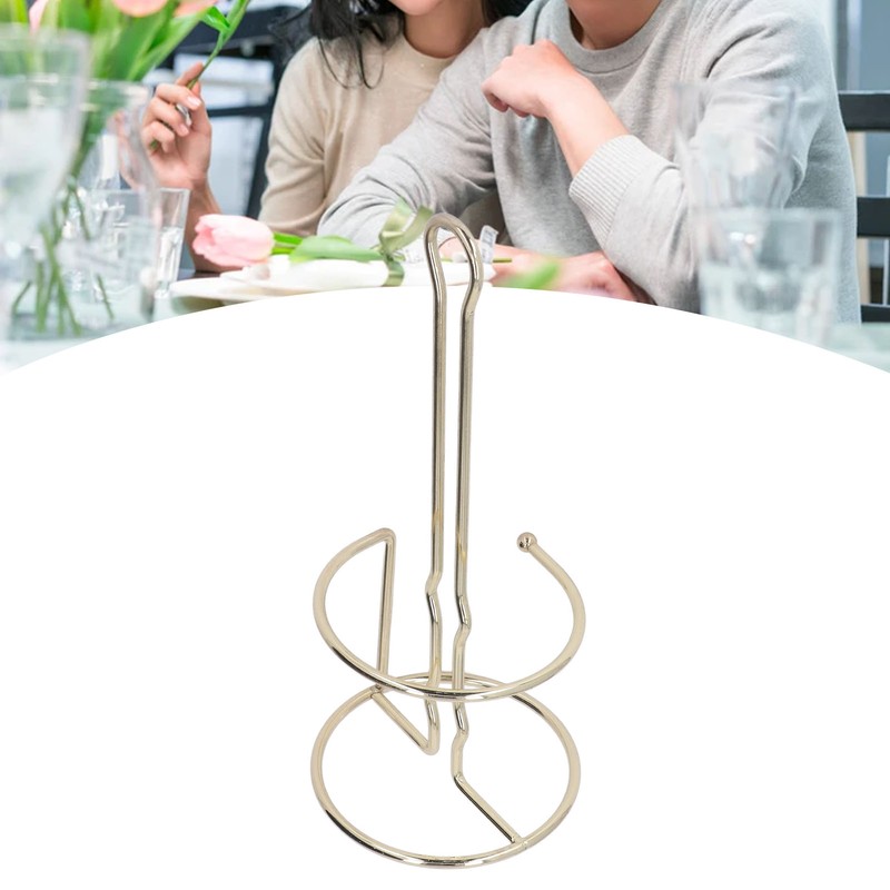 Tissue Reserve Holder Electroplating Bright Vertical Style Gold Iron Easy