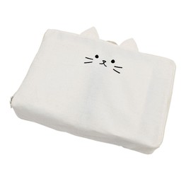 Toyo Case, Cat Appliance Cover, Cassette Stove Cover, Size (W x D x H): Approx. 16.5 x 11.4 x 3.7 inches (42 x 29 x 9.5 cm), NKC-CC (Shiro)
