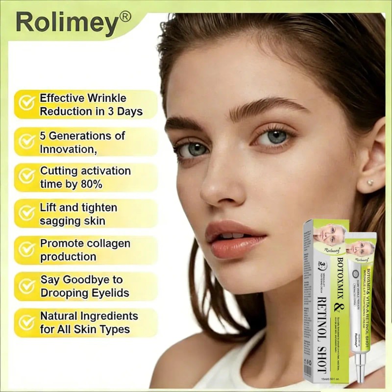 ! ¡crema Firmador Antirrugas Retinol Shot!