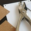 Hand Held Hole Puncher, Portable, Convenient, DIY Tools, Office Supplies,