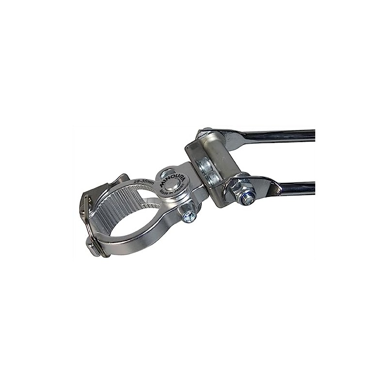 MINOURA Bicycle Seatpost Clamp for MT-800N, Silver