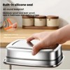 [2-Pack] 1500ml Bento Box Food Storage Container, Food Grade SUS316L