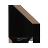 LANDRÉ Magazine File A4 Sturdy Cardboard 7cm Wide Black Pack