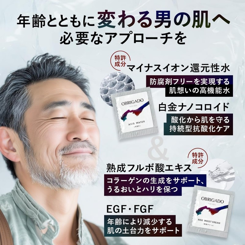 OBRIGADO 1 Weekly Trial Set, Lotion, Cream, 7 Days Per