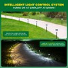 URAGO Super Bright Solar Lights, Waterproof 10 Pack, Dusk to