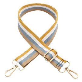 Adjustable Shoulder Strap for Bags, Unisex, Bag Strap 2.5 cm Width, Replacement Shoulder Strap for Bags, Length Adjustable 75-130 cm, Bag Straps for Changing, Bag Accessories, Silver Buckle, Orange