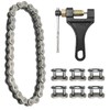 Zreneyfex 25310-400001-0000 420 Chain 32 Links 420 Chain Master Link