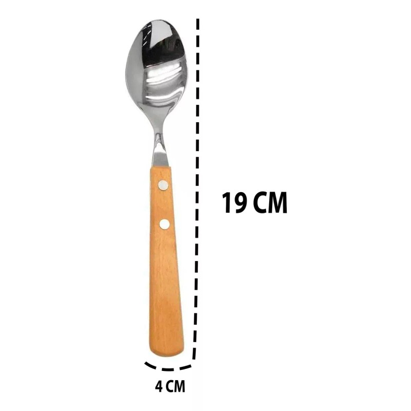 mdj Juego De Cubiertos Cuchara Tenedor Y Cuchillo 3 Piezas