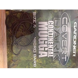 Gardner Covert Dark Continental Mugga Hooks: 4