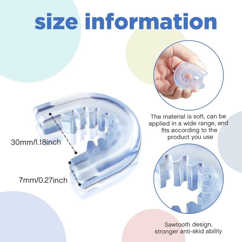 Tondiamo 6 Pieces Bathroom Shower Caddy Connectors Shower Caddie Easy