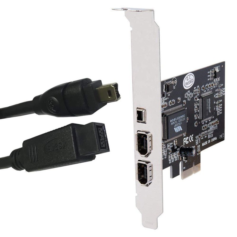 Rosebe Firewire Cable, Firewire 800/400 Cable 9 Pin Male to