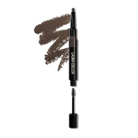 LAURA GELLER NEW YORK Lápiz y Gel Impermeable para Cejas Sculpt-N-Sstay- Marrón Oscuro