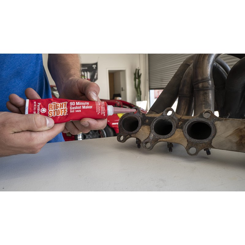 Permatex 34628 Right Stuff 90 Minute Red High Temperature Gasket