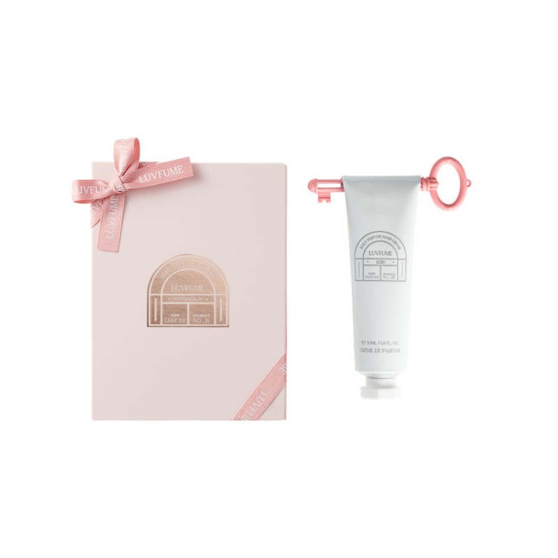 LUVFUME Hand Cream 50ml & Slate Key 2 Items, Color:#01