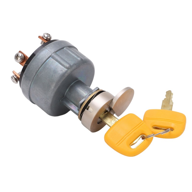 6 Pin Excavator Ignition Start Switch with Key Protection Cover