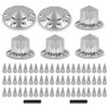 CHEDA Chrome Hub Cover Kit Compatible with Semi-Trucks 20", 22.5"