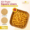 CHEF ROYALE 100pcs x Air Fryer Liner - 6.5 inches