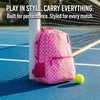 Thorza Tennis Racket Backpack for Women – Lightweight Tennis Bag