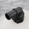 ECSiNG 2 x Coolant Flange 1K0122291H Coolant Hose Connector Compatible