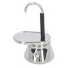 Single Spout Mocha Pot Stainless Steel Lightweight Italian Coffee Maker