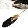 Feather Pen Business Fire Lacquer Stamp European Retro Style Sprinkled