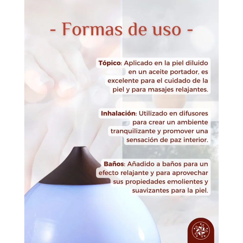 Aceite Esencial De Sandalo 30 Ml, 100% Puro Y Natural
