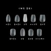 White Bling Magnet Handmade Nail Tips / 화이트블링자석 수제네일팁