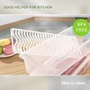 SILIVO 3-Pack Produce Storage Containers for Fresh Fruits & Vegetables