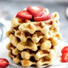 Le Chic Patissier 12 Petite Belgian Waffles Individaully Wrapped, All