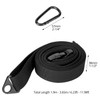 QWORK 4 Pack Heavy-Duty Kayak Wall Hanging Storage Strap -