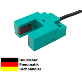 Fork Light Barrier 6 to 36 Volt NO PNP Detection Range 15 mm U-Photoelectric Light Sensor (15 mm - PNP NO)