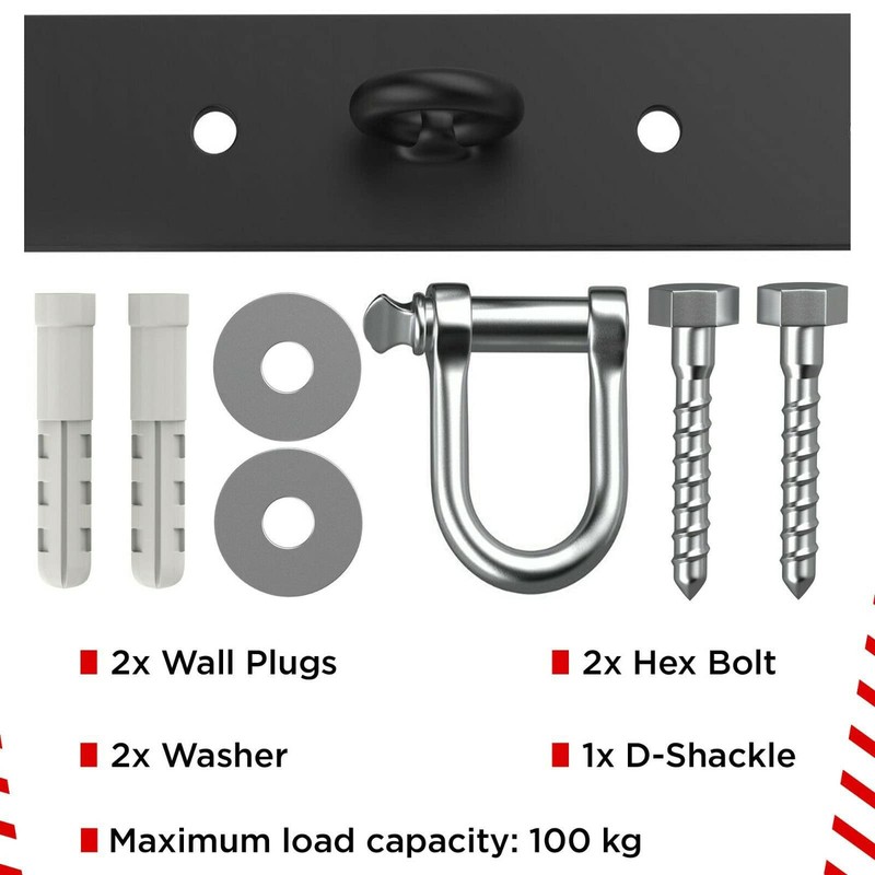 PUNCH BAG CEILING HOOK by Athletics Gear | 18-guage Heavy