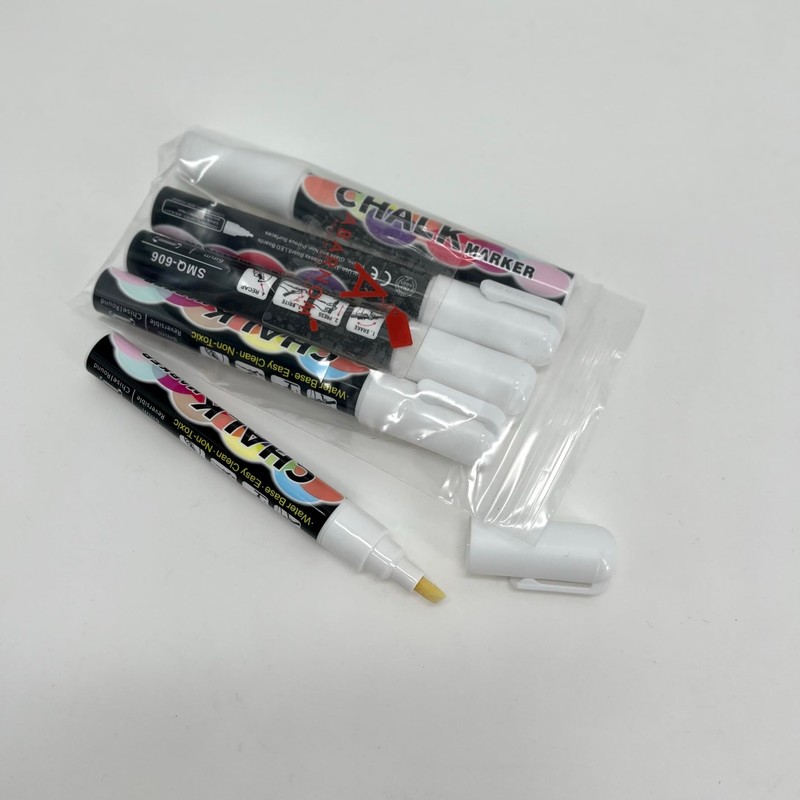 Liquid Chalk Markers [Pack of 5] for Business: Liquid Chalk