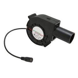 6000RPM Brushless Cooling Blower Fan, 34.2W Blower Fan Blower Brushless Cooling 45DB Double Ball Support Adjustable Speed Bearing Air Mover 97x97mm