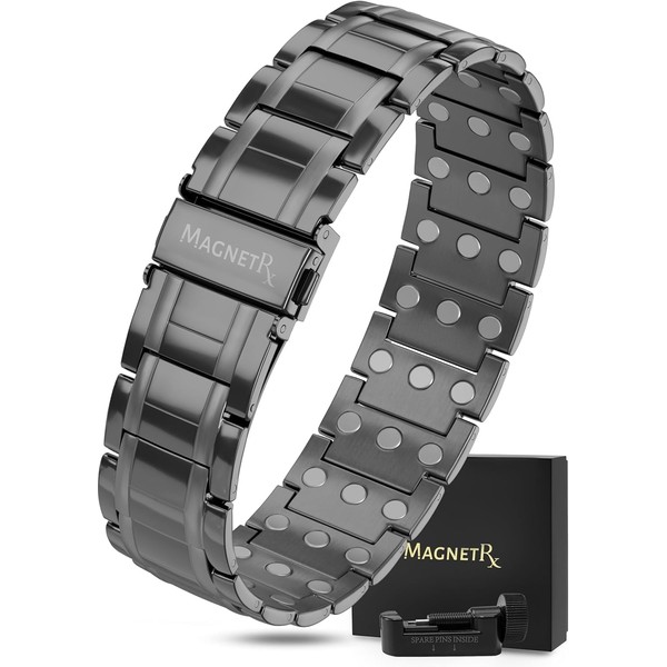 MagnetRX 3x Strength Magnetic Bracelets for Men – Effective Magnetic