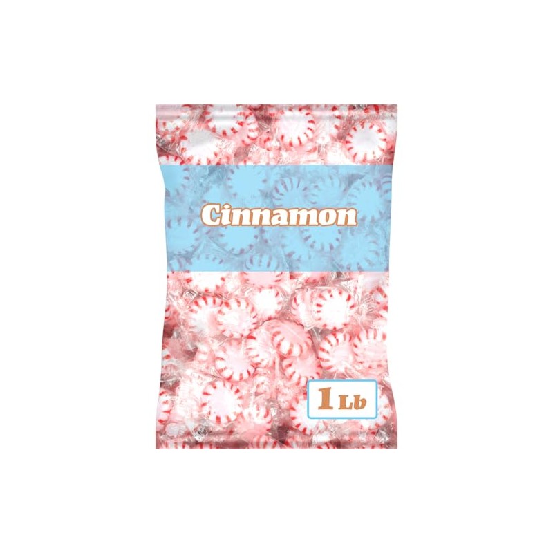 Starlight Candy, Individually Wrapped (Cinnamon, 1 Pound)
