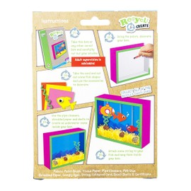 Kids Create - Aquarium Maker Set - Recycled Crafts - Arts and Crafts Set for Kids I Children's Craft and Design Kit